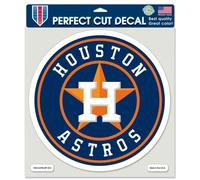 Wincraft MLB Houston Astros 79922013 Autocollant couleur Perfect Cut 8"""" x 8"""" Noir