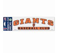 WinCraft MLB San Francisco Giants WCR33776014 Décalcomanies coupe parfaite, 7,6 x 25,4 cm