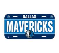 Wincraft NBA Dallas Mavericks Plaque d'immatriculation