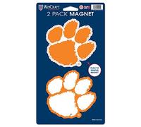 WinCraft NCAA Clemson University WCR29065014 Lot de 2 aimants 12,7 x 22,9 cm