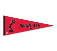 WinCraft NCAA University of Cincinnati Premium Fanion 12"""" x 30"""" noir
