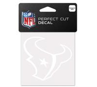 Wincraft NFL Blanc 10,2 x 10,2 cm Auto Voiture Autocollant, Houston Texans