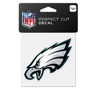 Wincraft NFL Philadelphia Eagles 63062011 Perfect Cut Couleur Autocollant, 10,2 x 10,2 cm, Noir