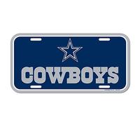 Wincraft NFL Plaque d'immatriculation, Dallas Cowboys