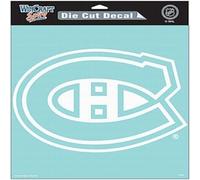 Wincraft NHL Montreal Canadiens WCR29627061 Décalcomanies Coupe Parfaite, 20,3 x 20,3 cm