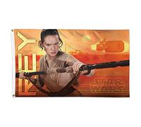 WinCraft Star Wars Rey Episode VII Deluxe Flag, Multicolor, 3' x 5'