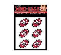 Wincraft Visage Autocollant 3 cm - NFL San Francisco 49ers