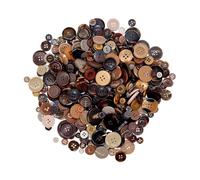 WINCUR Boutons à coudre en résine colorés de 0,3 kg de tailles assorties pour travaux manuels, manteaux, chemises, vêtements avec 2 et 4 trous pour le bricolage et la décoration de vacances (mélange