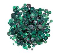 WINCUR Boutons à coudre en résine colorés de 0,3 kg, tailles assorties en vrac, petits et grands pour loisirs créatifs, manteaux, chemises, vêtements avec 2 et 4 trous pour le bricolage et la