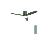 CREATE / WINDCALM M/Ventilateur de plafond ABS avec lumière vert sauge et télécommande / 40W, Silencieux, Ø132 cm, 6 vitesses, 3 températures de lumière, minuterie, fonction été-hiver