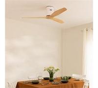 CREATE Ventilateur de plafond WIND CALM – Silencieux 40W, Ø132 cm, pales ABS, sans éclairage