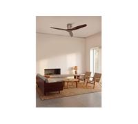 WIND CALM NATURAL WOOD M - Ventilateur de plafond 40W silencieux 100% bois sans eclaraige avec contrôleur mural