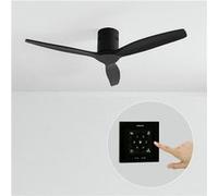 WIND CALM NATURAL WOOD - Ventilateur De Plafond 40W Silencieux 100% Bois Sans Lumière