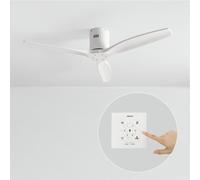 WIND CALM NATURAL WOOD - Ventilateur De Plafond 40W Silencieux 100% Bois Sans Lumière