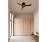 WIND CALM NATURAL WOOD - Ventilateur De Plafond 40W Silencieux 100% Bois Sans Lumière