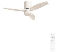 CREATE Ventilateur de plafond WIND CALM Silencieux 40W Pales ABS Télécommande