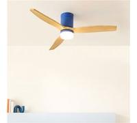 WIND CALM - Ventilateur de plafond silencieux 40W avec pales techniques en ABS de différentes tailles - Bois clair G