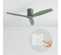 WIND CALM - Ventilateur De Plafond Silencieux 40W Avec Pales Techniques En ABS De Différentes Tailles Sans Lumière