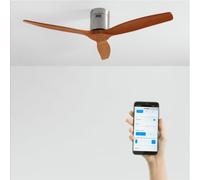 WIND CALM - Ventilateur De Plafond Silencieux 40W Avec Pales Techniques En ABS De Différentes Tailles Sans Lumière
