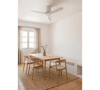 WIND CALM - Ventilateur De Plafond Silencieux 40W Avec Pales Techniques En ABS De Différentes Tailles Sans Lumière