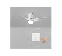 WIND CALM - Ventilateur de plafond silencieux 40W avec pales techniques en ABS de différentes tailles -