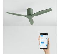 WIND CALM - Ventilateur De Plafond Silencieux 40W Avec Pales Techniques En ABS De Différentes Tailles Sans Lumière