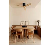 WIND CALM - Ventilateur De Plafond Silencieux 40W Avec Pales Techniques En ABS De Différentes Tailles Sans Lumière