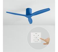 WIND CALM - Ventilateur De Plafond Silencieux 40W Avec Pales Techniques En ABS De Différentes Tailles Sans Lumière