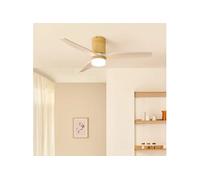 WIND CALM - Ventilateur de plafond silencieux 40W avec pales techniques en ABS de différentes tailles -