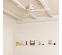 WIND CALM - Ventilateur De Plafond Silencieux 40W Avec Pales Techniques En ABS De Différentes Tailles Sans Lumière