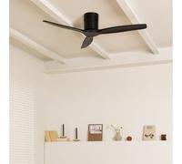WIND CALM - Ventilateur De Plafond Silencieux 40W Avec Pales Techniques En ABS De Différentes Tailles Sans Lumière
