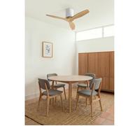 WIND CALM - Ventilateur de plafond silencieux 40W avec pales techniques en ABS de différentes tailles
