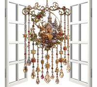 Wind Chimes for Outside | 2D Acrylic Sun Catcher Bell Decoration | Christma