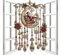 Wind Chimes for Outside | 2D Acrylic Sun Catcher Bell Decoration | Christma