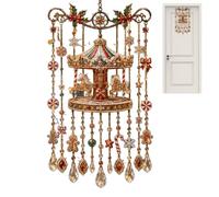 Wind Chimes for Outside 2D Acrylic Sun Catcher Bell Decoration | Christmas Wind Chimes for Balcony Patio Zen Funeral Backyard Home Tree