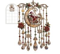 Wind Chimes for Outside, Acrylic Sun Catcher Christmas Wind Chimes Decor