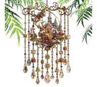 Wind Chimes for Outside, Acrylic Sun Catcher Christmas Wind Chimes Decor