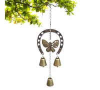 Wind Chimes for Outside Tone,Calming Iron Ornament with Bell Decor - Butterfly Horse Garden Decor - Women Mom Lover Men Home Christmas Garden Outside