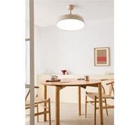 WIND CLEAR CONTOUR Ventilateur de plafond silencieux 40 W Ø 107 cm, pales rétractables, avec éclairage LED, avec télécommande murale