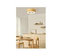 WIND CLEAR EASY Ventilateur de plafond silencieux 40 W, Ø 50 cm, à pales dissimulées, avec éclairage LED et télécommande murale