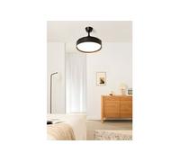 WIND CLEAR EDGE Ventilateur de plafond silencieux 40 W, Ø 107 cm, pales rétractables, avec éclairage LED et télécommande murale