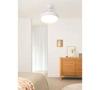WIND CLEAR EDGE - Ventilateur De Plafond Silencieux 40 W Ø107 Cm Avec Pales Rétractables Et Lumière LED Télécommande