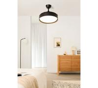 WIND CLEAR EDGE - Ventilateur De Plafond Silencieux 40 W Ø107 Cm Avec Pales Rétractables Et Lumière LED Télécommande
