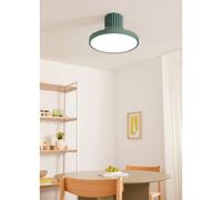 WIND CLEAR SCULPT - Ventilateur De Plafond 40 W Silencieux Ø114 cm Pales Rétractables Avec Lumière LED M (Ø132cm) (pièces 10m²-25m²)