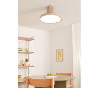 WIND CLEAR SCULPT - Ventilateur de plafond 40 W silencieux Ø132 cm pales rétractables avec lumière LED G