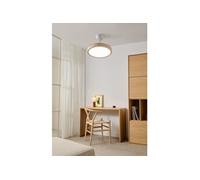 WIND CLEAR STUDIO - Ventilateur de plafond 40W silencieux avec pales rétractables et lumière LED, plusieurs tailles -