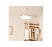 WIND CLEAR STUDIO S - Ventilateur de plafond 40W silencieux avec pales rétractables et eclaraige LED, Ø91cm avec eclaraige sans wifi