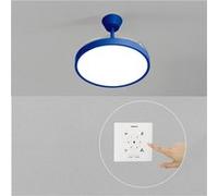 WIND CLEAR STUDIO - Ventilateur de plafond 40W silencieux avec pales rétractables et lumière LED, plusieurs tailles
