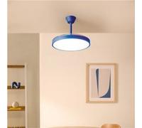 WIND CLEAR STUDIO - Ventilateur de plafond 40W silencieux avec pales rétractables et lumière LED, plusieurs tailles - Transparent G