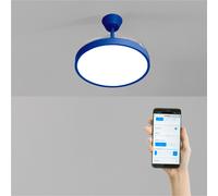 CREATE Ventilateur de plafond WIND CLEAR STUDIO 40W silencieux LED WiFi télécommande